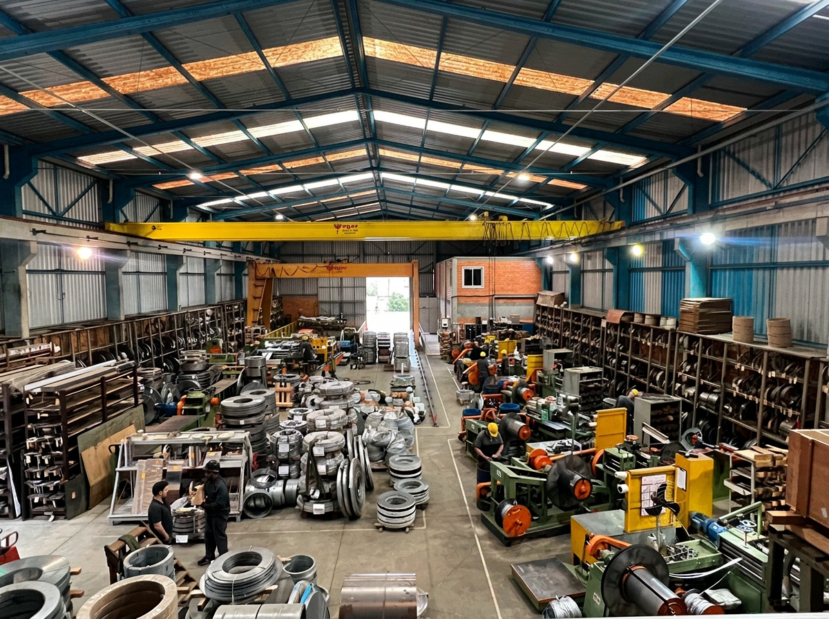 Parque industrial Steelalloy em Curitiba